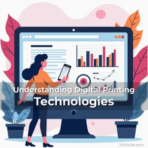 Artistic representation for Understanding Digital Printing Technologies